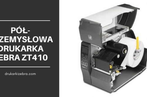 Półprzemysłowa drukarka Zebra ZT410